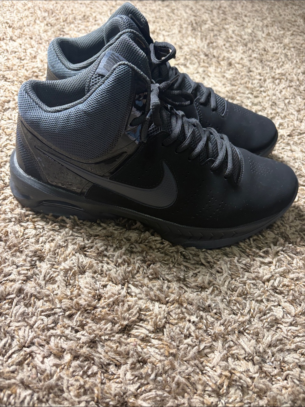 Nike Air Visi Pro 6 NBK Men’s 10.5 Black Anthracite Basketball Shoes 749168-003